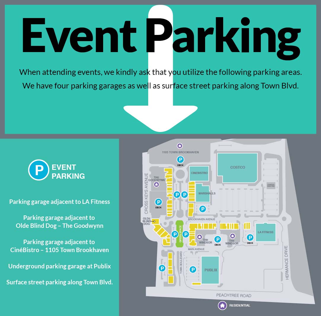 EVENT PARKING Town Brookhaven